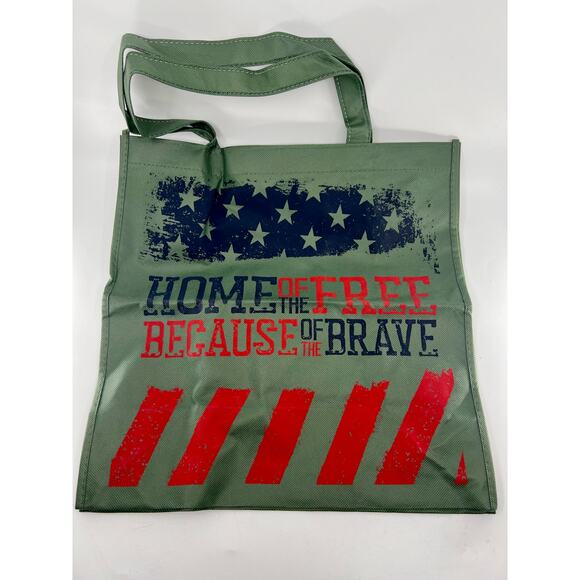 Tunnel To Towers Foundation Reusable Tote Home of the Free Because of the Brave - Picture 1 of 2